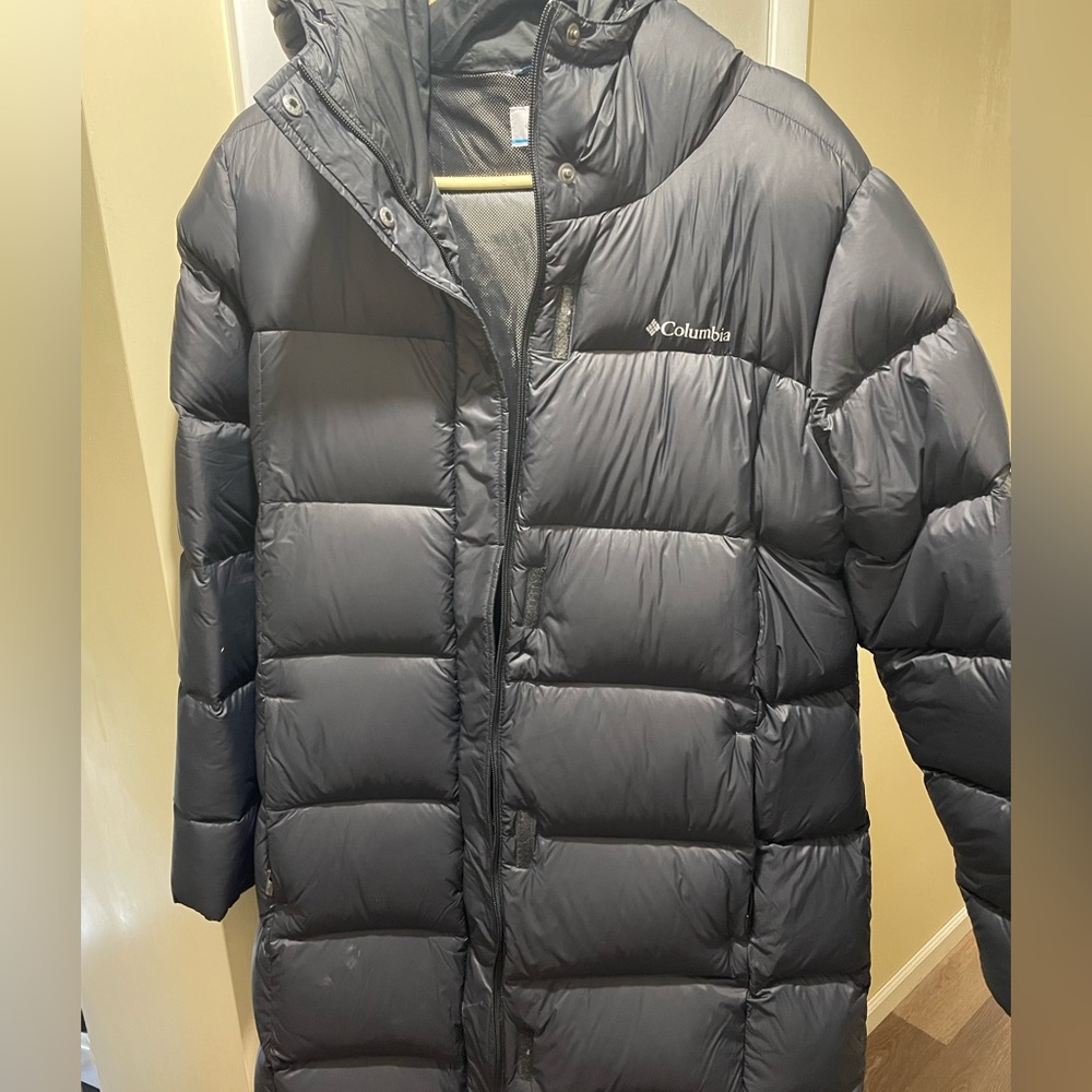 Like new Columbia Omni heat women’s jacket black size large